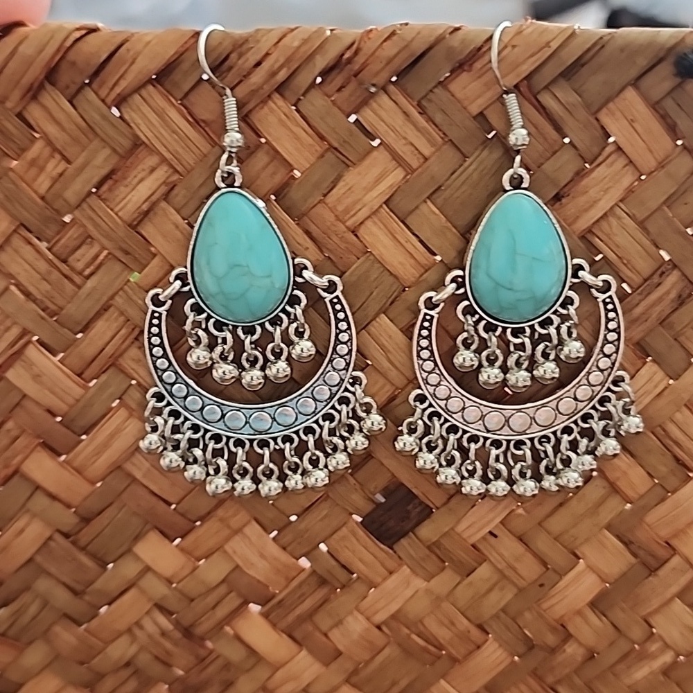 BOHEMIAN Blue Tribal Simulated Turquoise EP